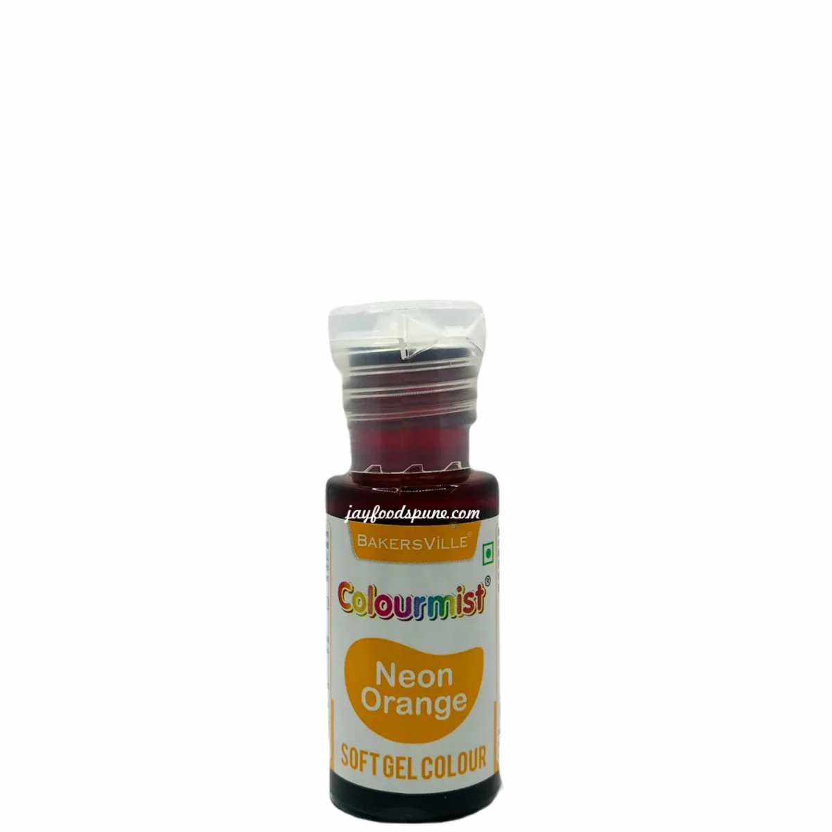 Colourmist Soft Gel Paste Food Colour 20gm Neon Orange - 1