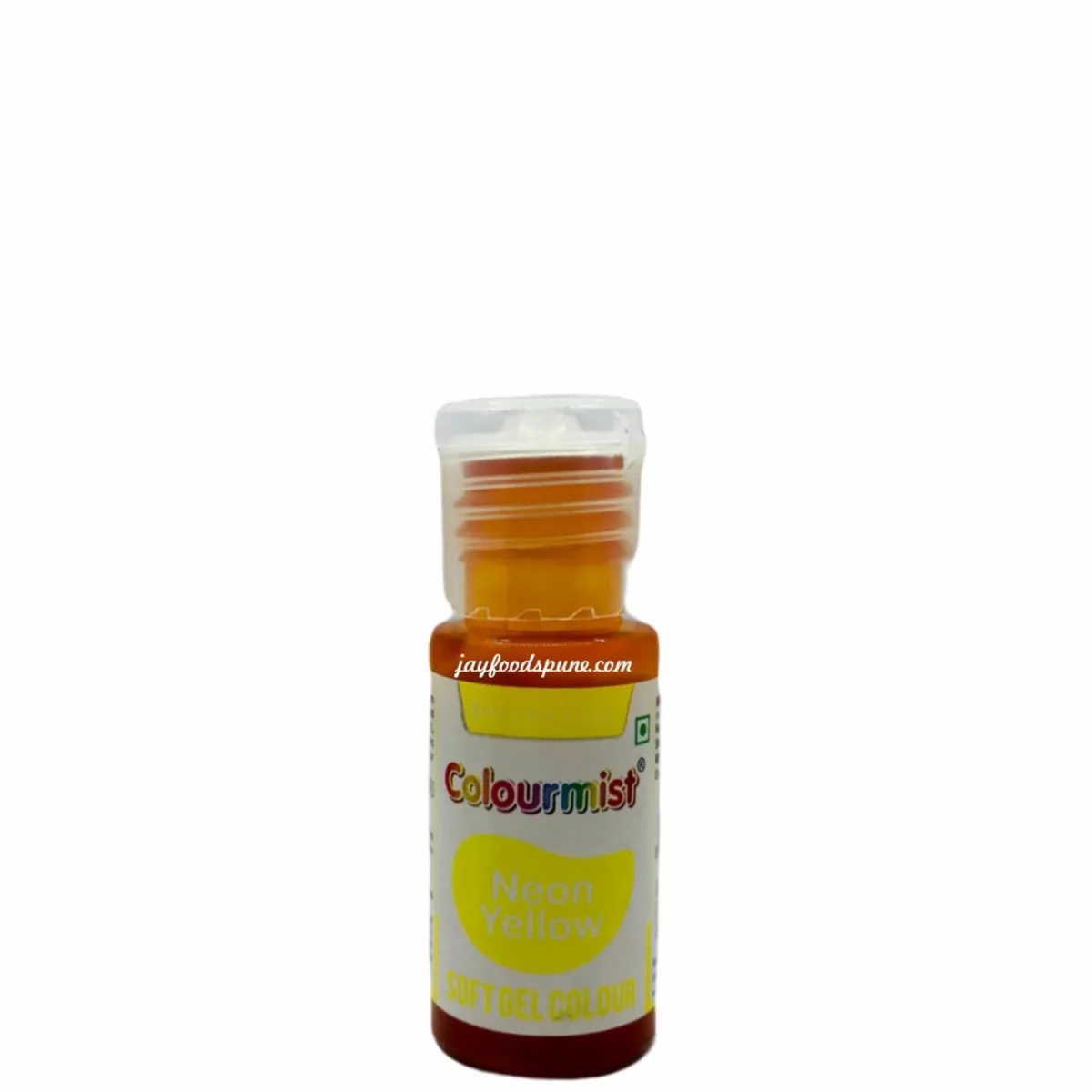 Colourmist Soft Gel Paste Food Colour 20gm Neon Yellow - 1