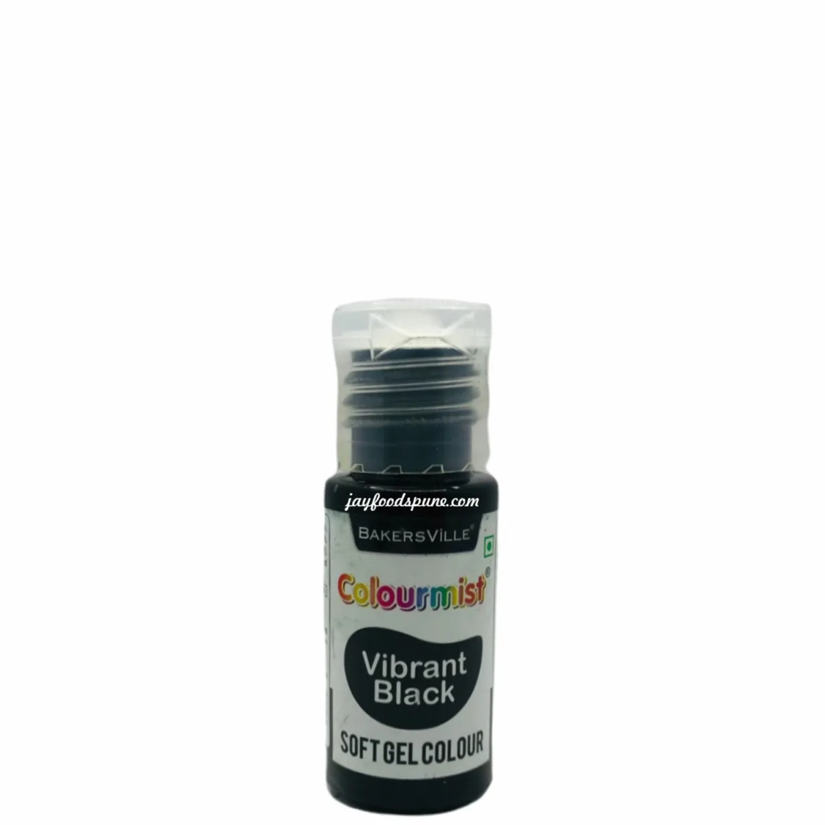 Colourmist Soft Gel Paste Food Colours 20gm Vibrant Black - 1