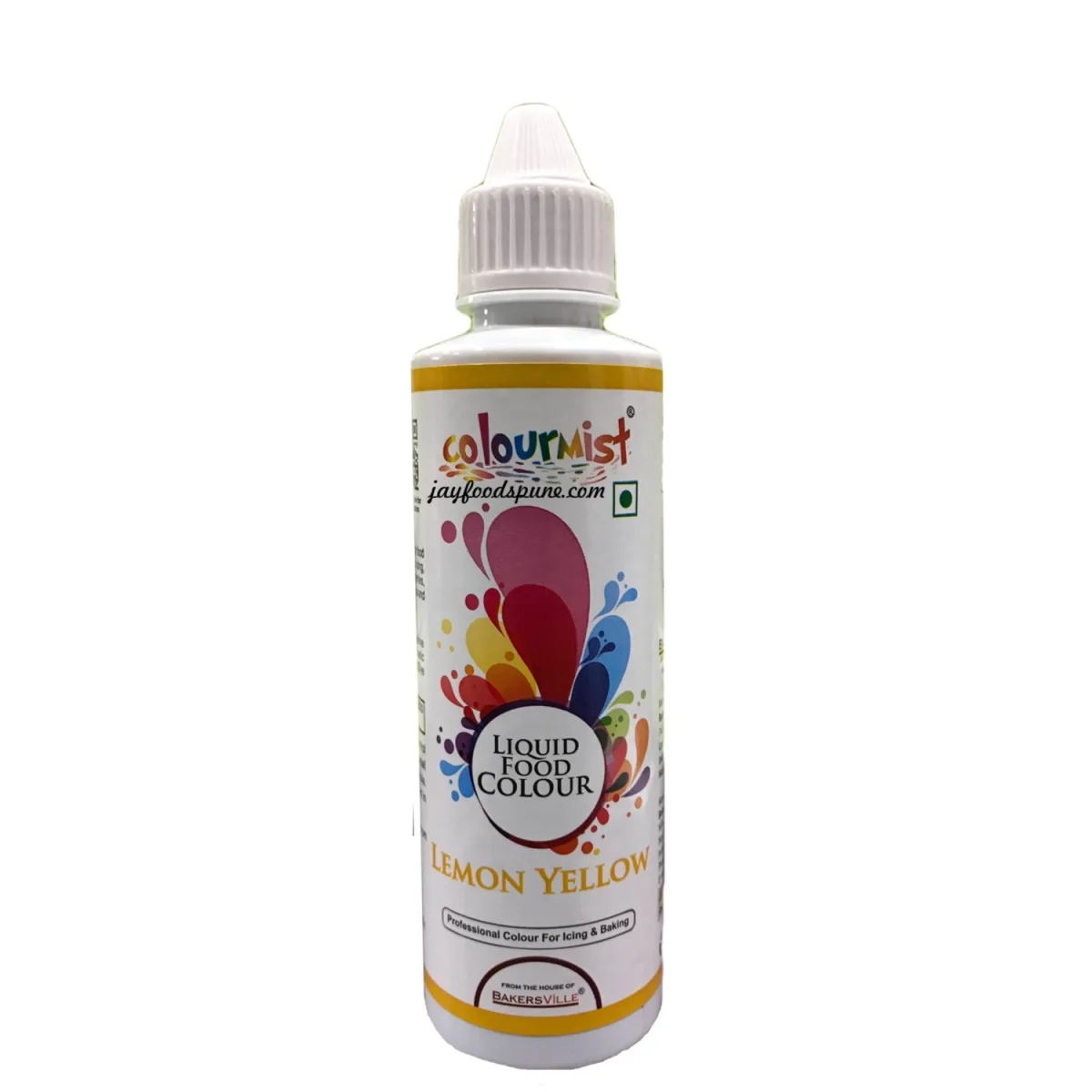 Colourmist Liquid Food Colour 200 Gm Lemon Yellow - 1