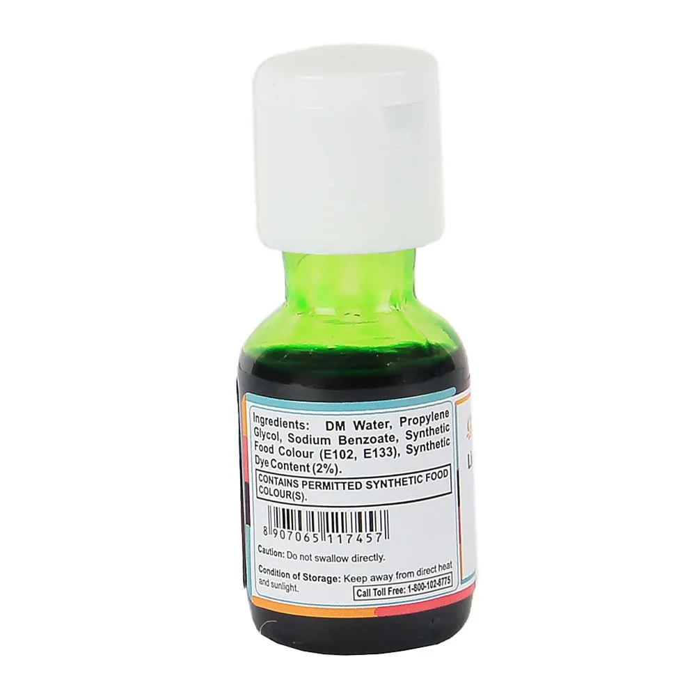 Colourmist Liquid Food Colour 20 Gm Green - 2