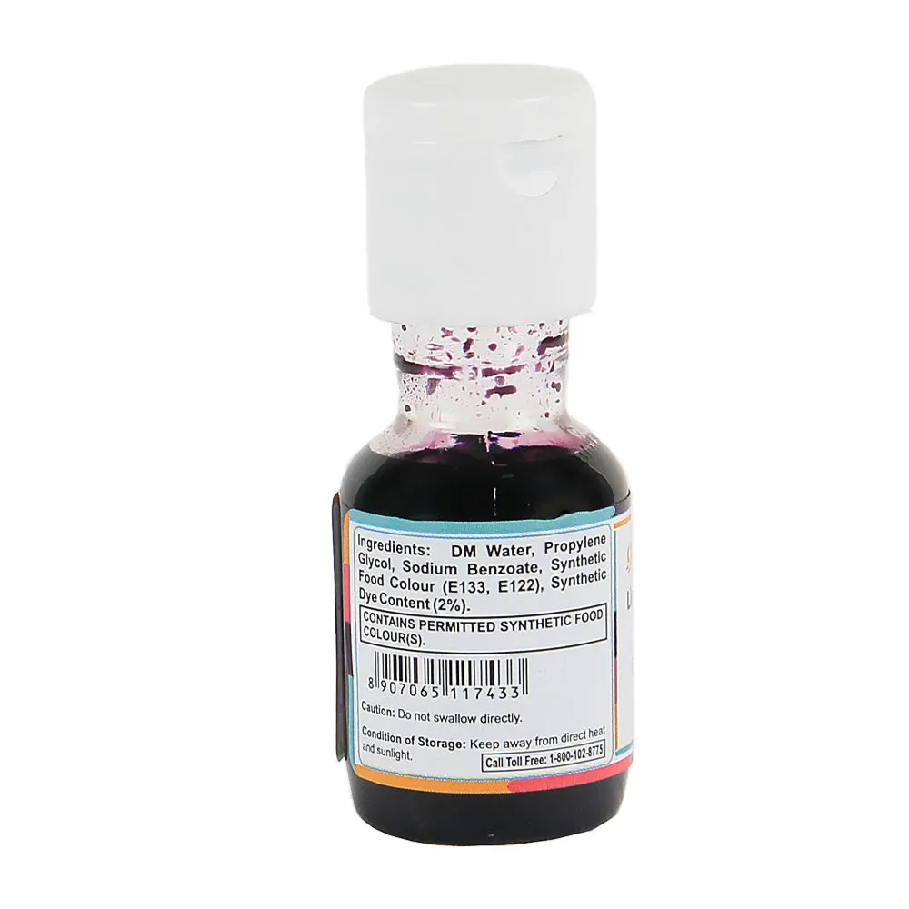 Colourmist Liquid Food Colour 20 Gm Purple - 2