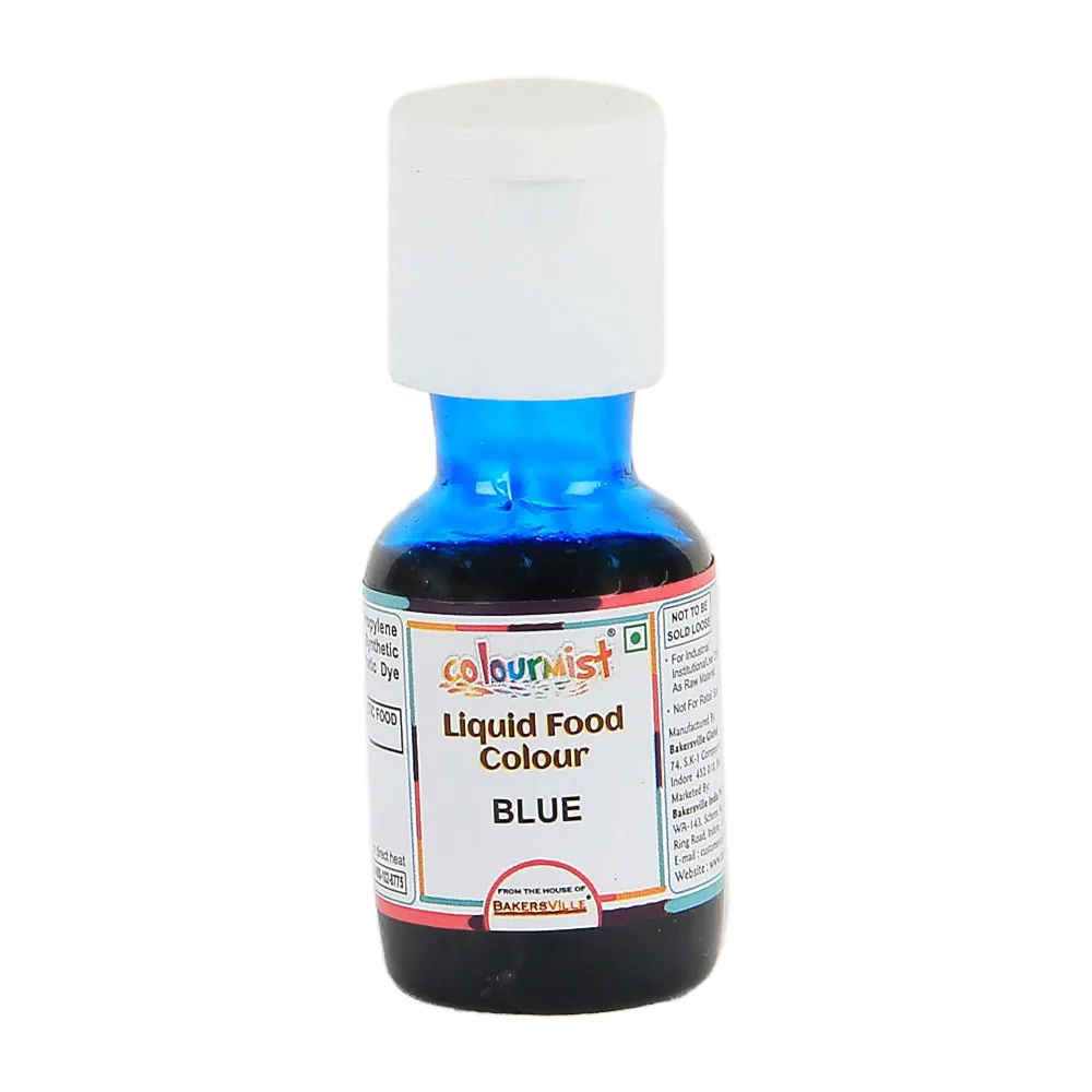 Colourmist Liquid Food Colour 20 Gm Blue - 1