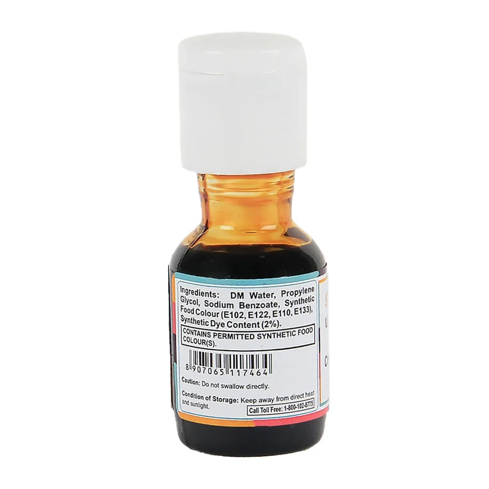 Colourmist Liquid Food Colour 20 Gm Chocolate - 2