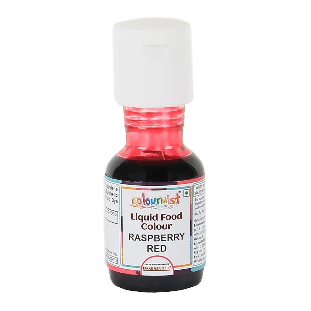 Colourmist Liquid Food Colour 20 Gm Raspberry - 1