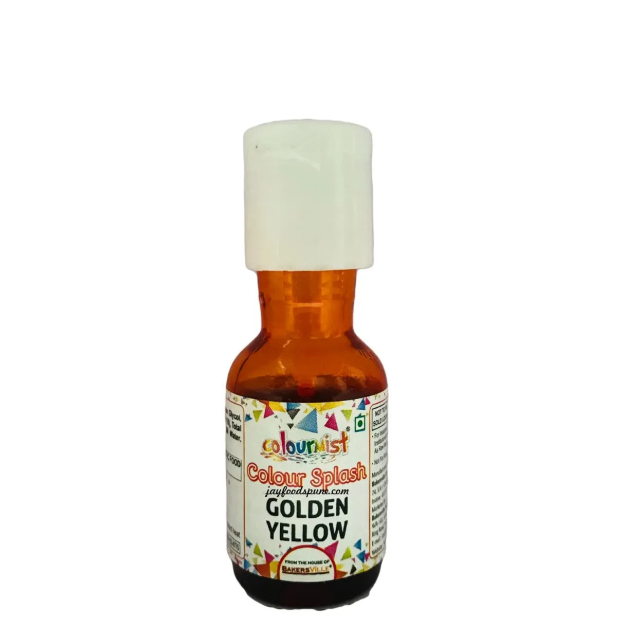 Colourmist Colour Splash Food Colour 20 Gm Golden Yellow - 1