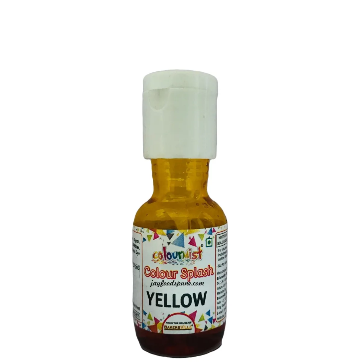 Colourmist Colour Splash Food Colour 20 Gm Yellow - 1
