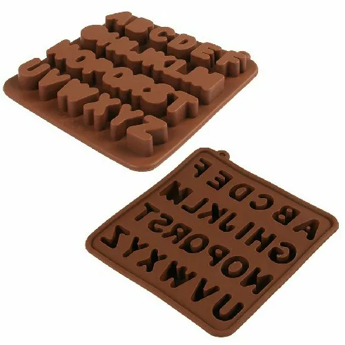 FINEDECOR SILICON CHOCOLATE MOULD ALPHABET - 1
