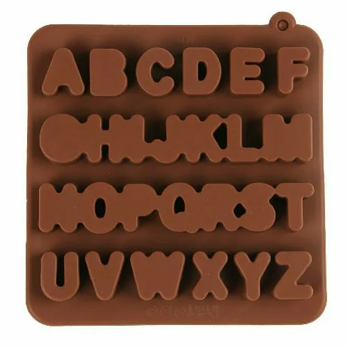 FINEDECOR SILICON CHOCOLATE MOULD ALPHABET - 3