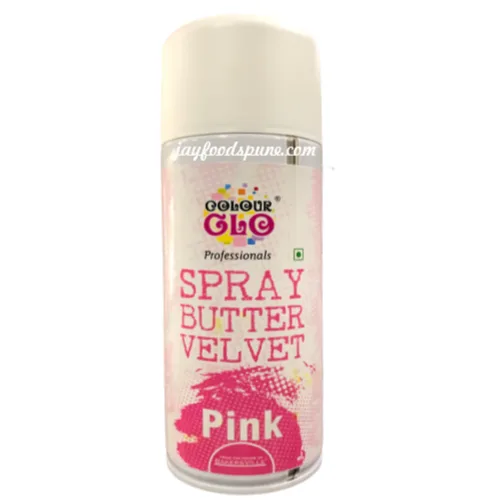 Colourglo Professionals Spray Butter Velvet Colour 400Ml Pink - 1