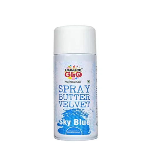 Colourglo Professionals Spray Butter Velvet Colour 400Ml Blue - 1