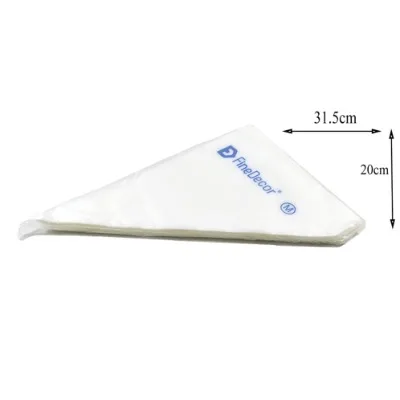 Finedecor Economy Pastry Bag 12 Inch M - Fd 2526 (100 Pcs) - 2