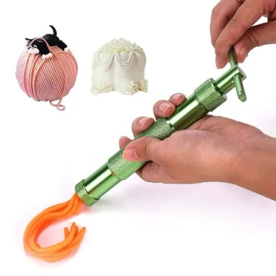 Stainless Steel Sugar Craft Extruder Fondant Sugar Paste Extruder Ceramics 21pcs - 2
