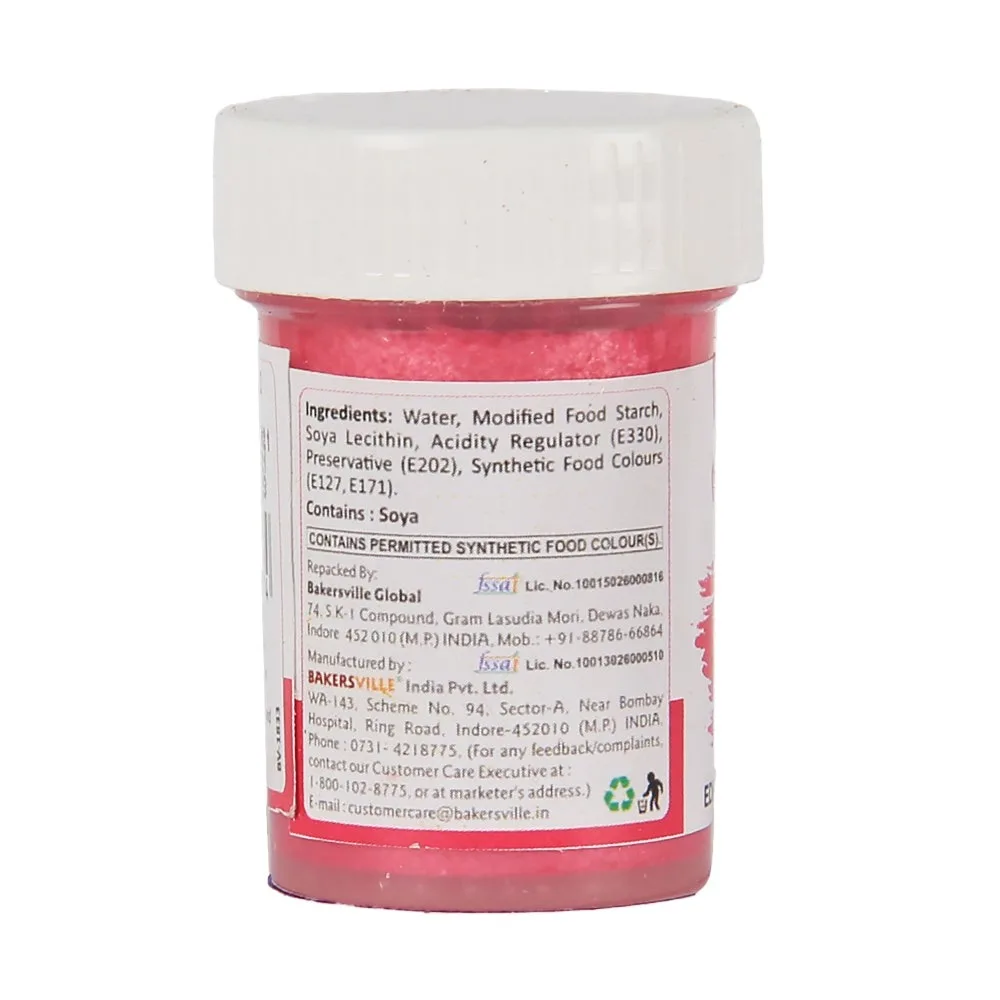 Colourmist Edible Metallic Paint 20Gm Pink - 2