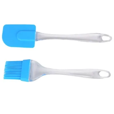 Spatula And Pastry Brush Set, Oil Brush For Cooking, Silicon Brush For Kitchen, - 1