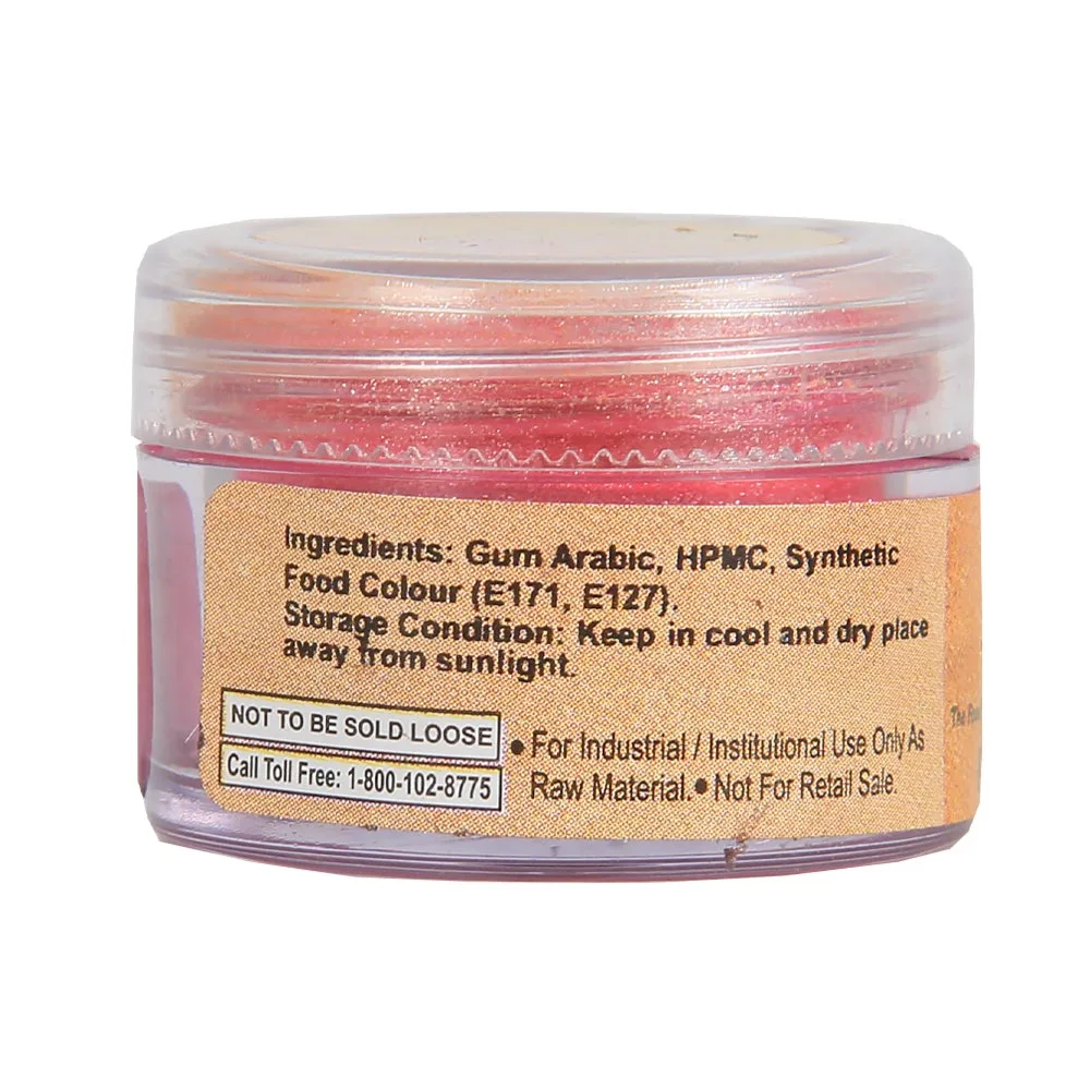 Glint Edible Luster Dust 5gm Pink - 2