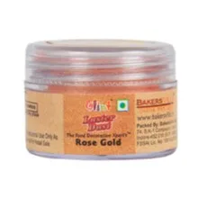 Glint Edible Luster Dust 5gm Rose Gold - 1