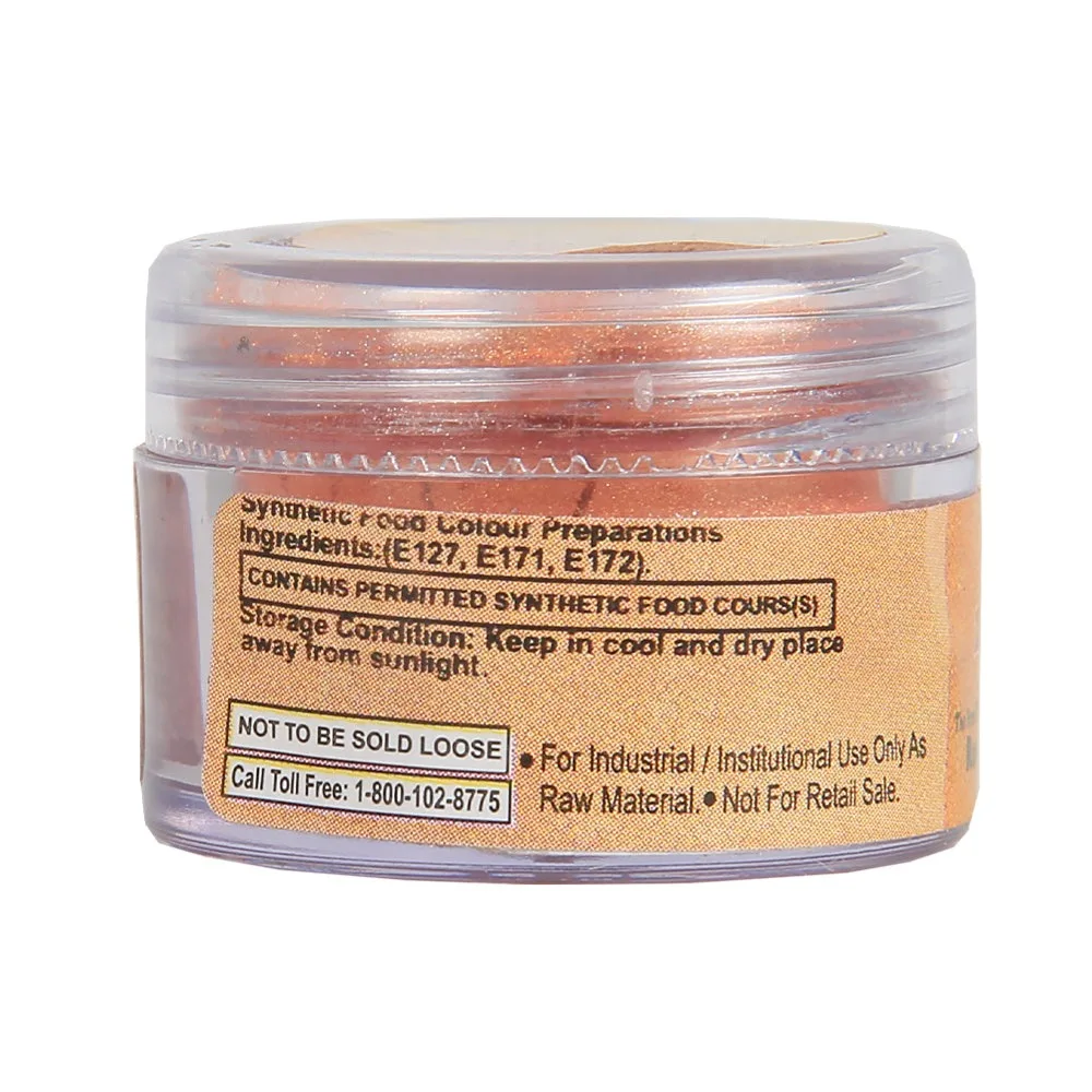 Glint Edible Luster Dust 5gm Rose Gold - 2