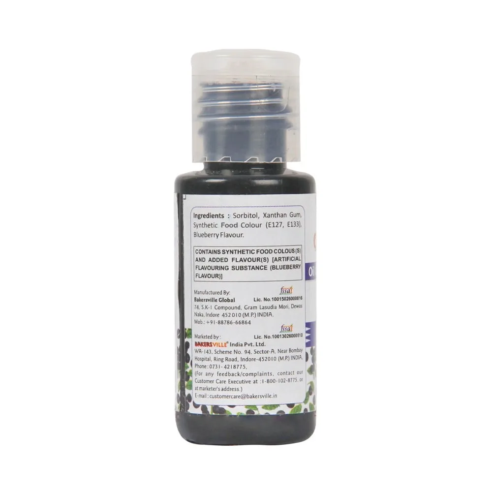 Colourmist Oil Colour With Flavour 30Gm Blueberry - 2