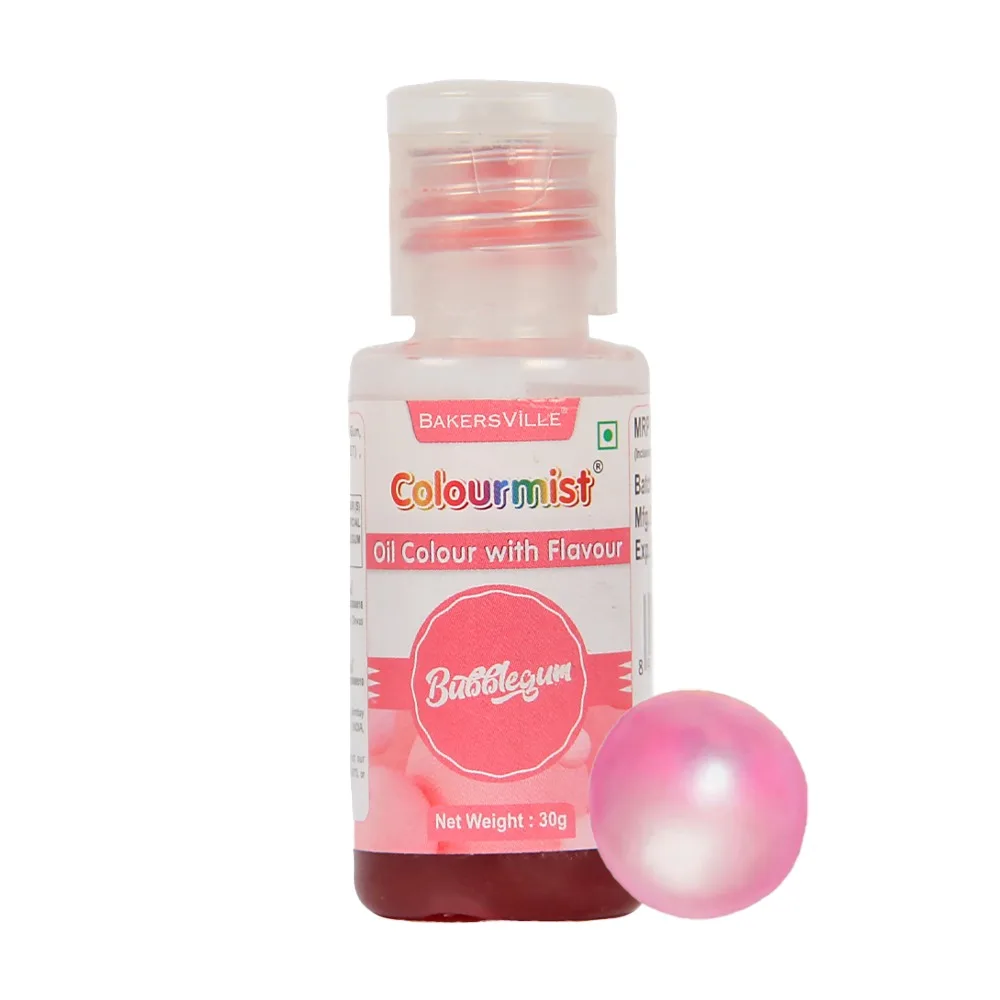 Colourmist Oil Colour With Flavour 30Gm Bubblegum - 1