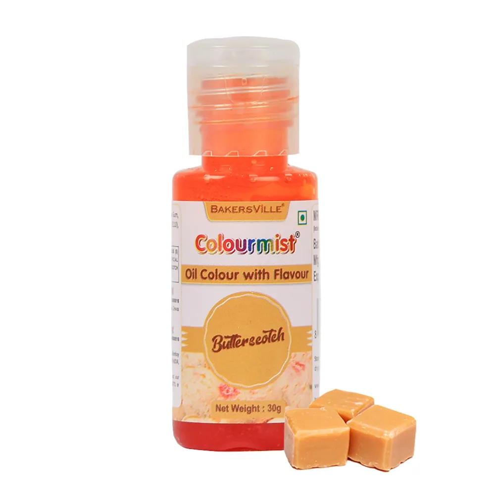 Colourmist Oil Colour With Flavour 30Gm Butterscotch - 1