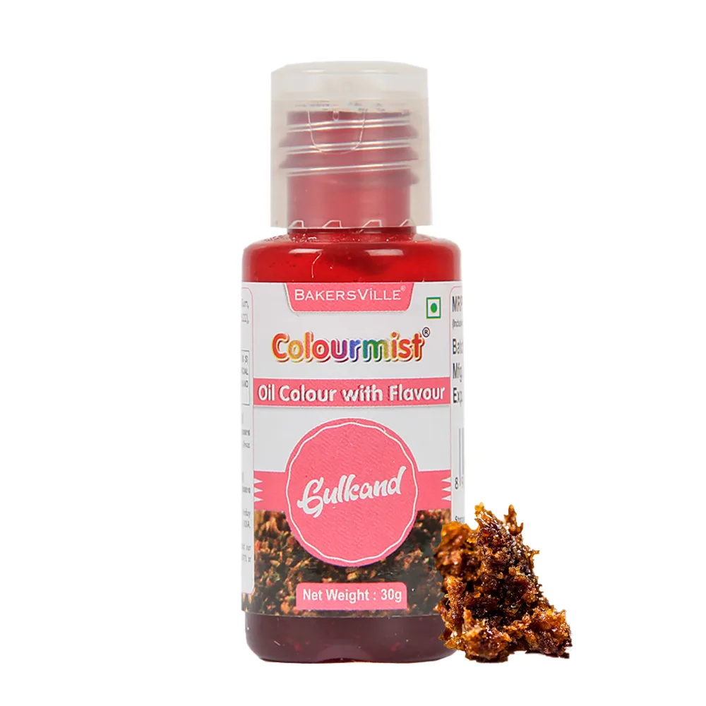 Colourmist Oil Colour With Flavour 30Gm Gulkand - 1