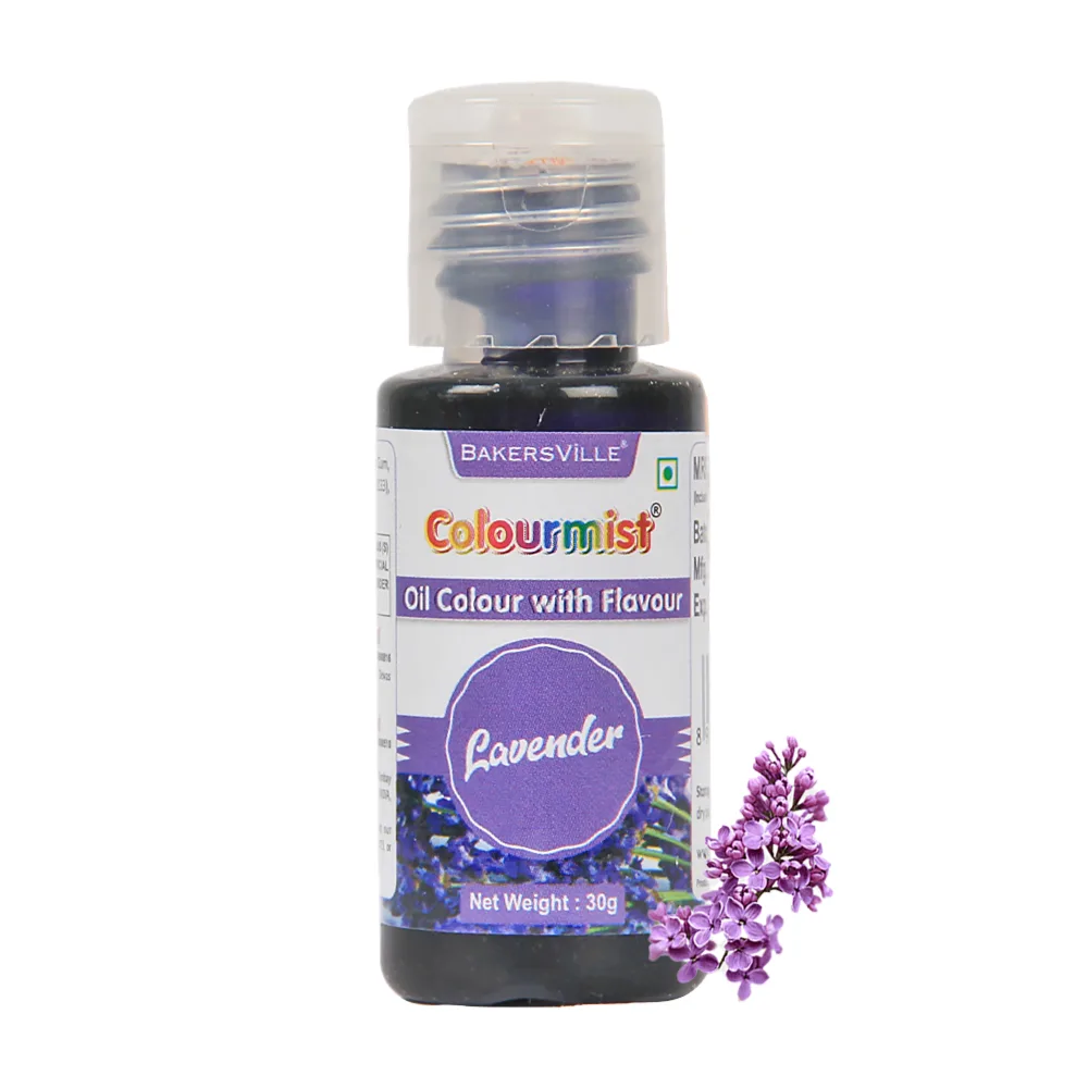 Colourmist Oil Colour With Flavour 30Gm Lavender - 1