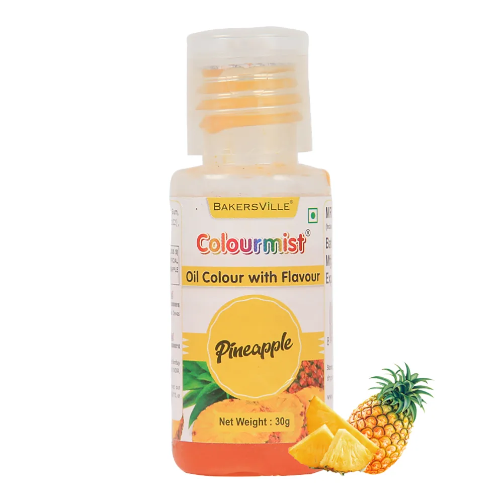 Colourmist Oil Colour With Flavour 30Gm Pineapple - 1