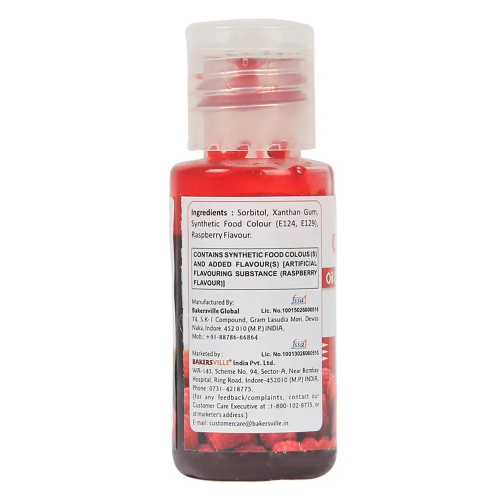 Colourmist Oil Colour With Flavour 30Gm Raspberry - 2