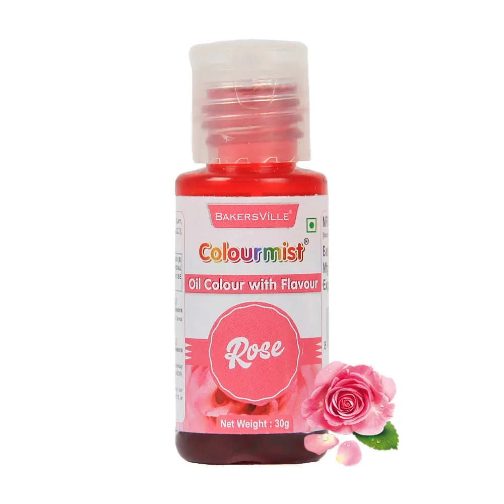 Colourmist Oil Colour With Flavour 30Gm Rose - 1