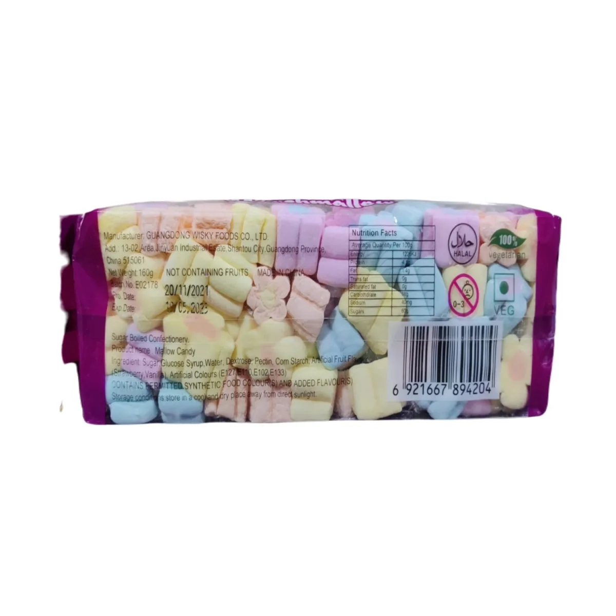 Marshmallow Fruitswirlers 160g (80Pcs) - 2