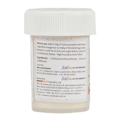 FOODECOR TYLOSE POWDER 10GM - 3