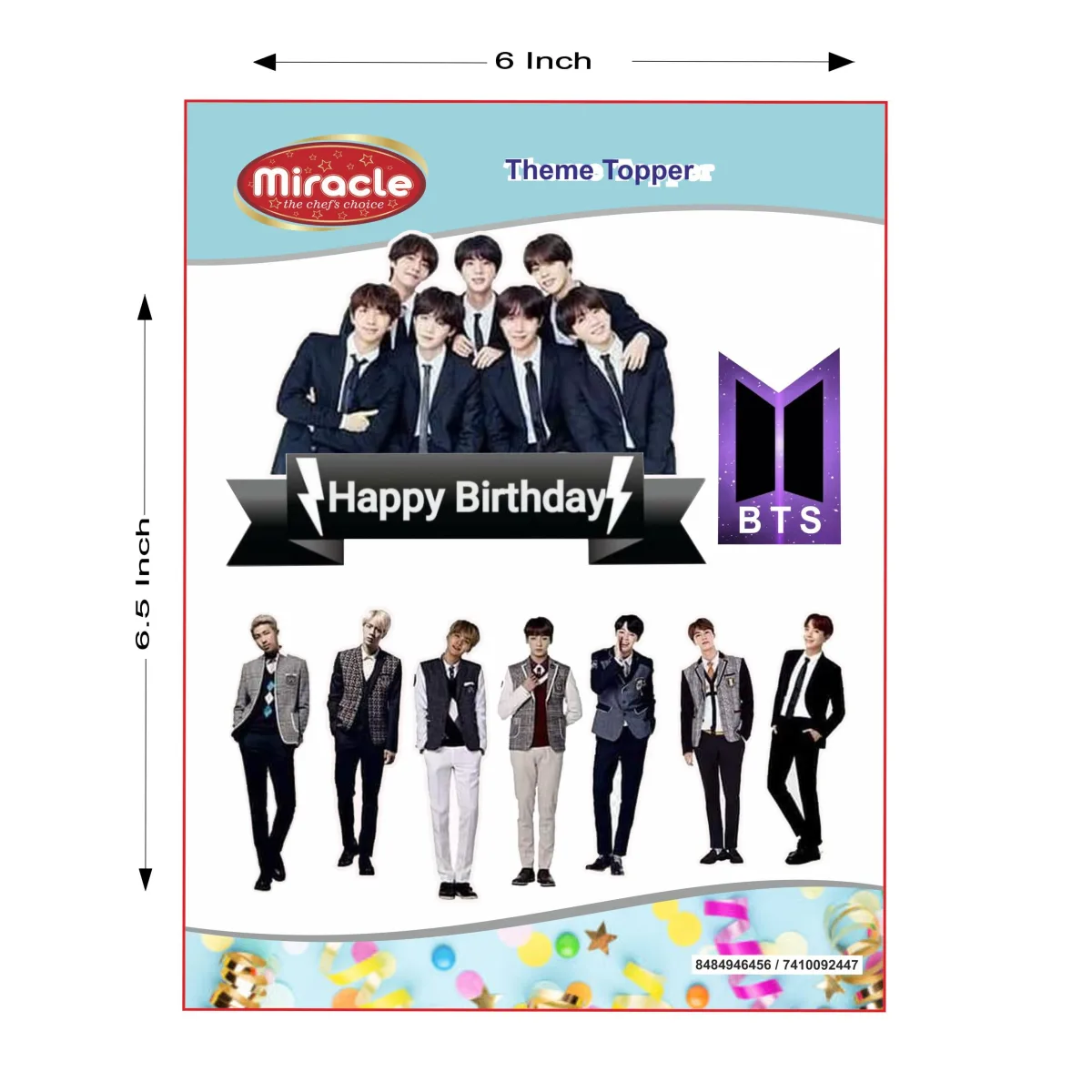 Miracle Paper Tag Bts Theme - 1