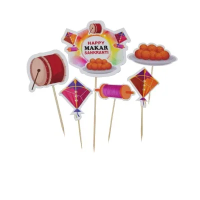 Miracle Paper Tag Makar Sankranti Theme - 1