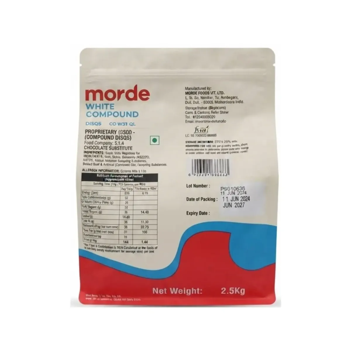 Morde White Compound Callets - 2