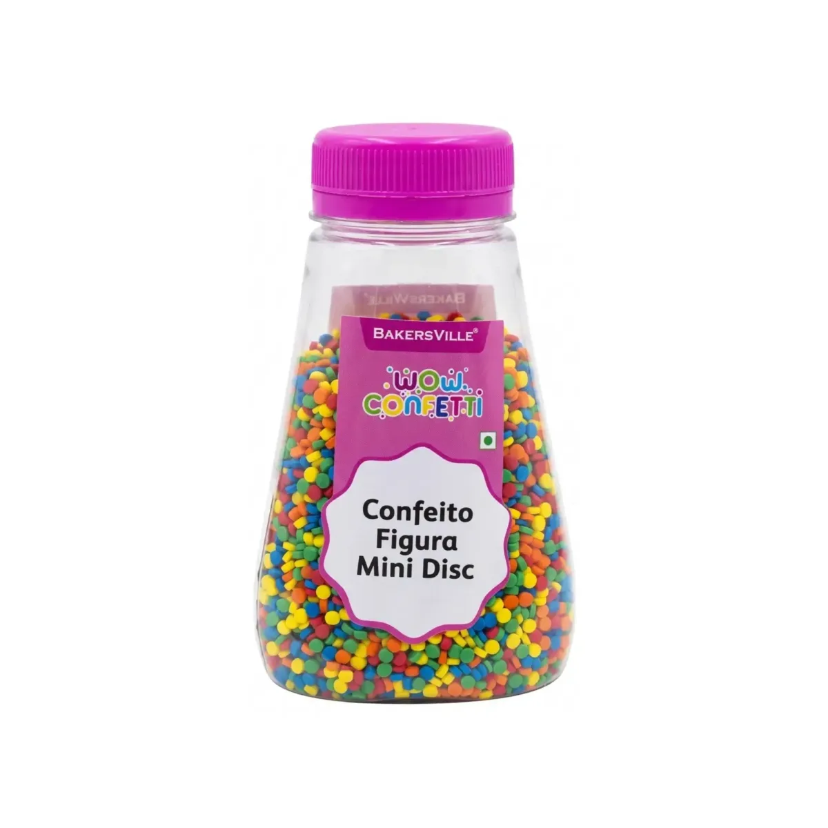 Confeito Figura Mini Disc Wow Confetti 125g - 1