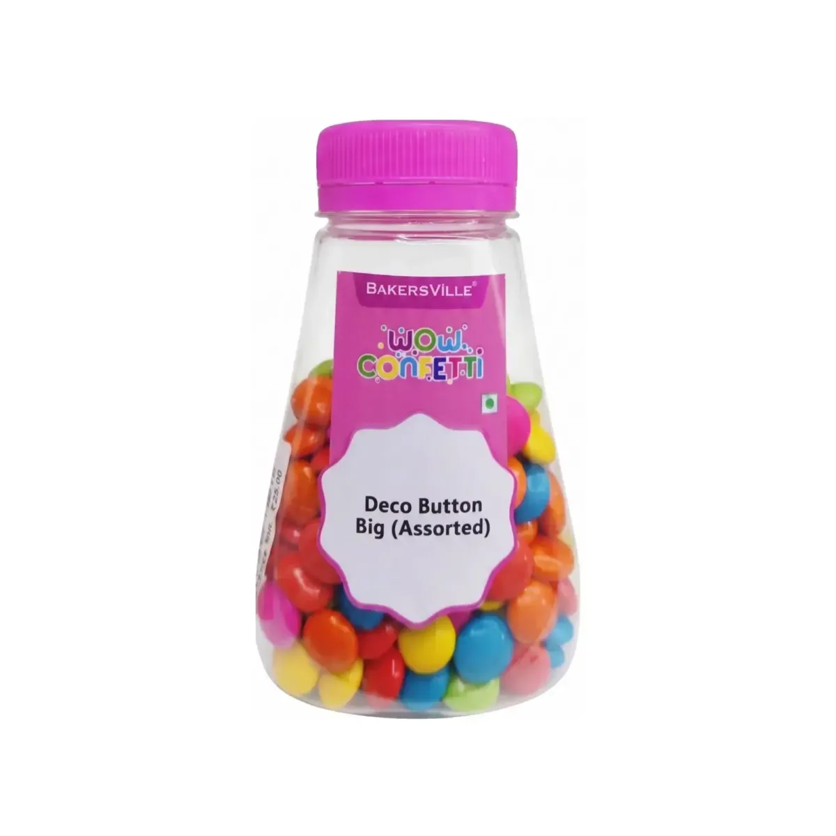Deco Button Big Wow Confetti 125g - 1