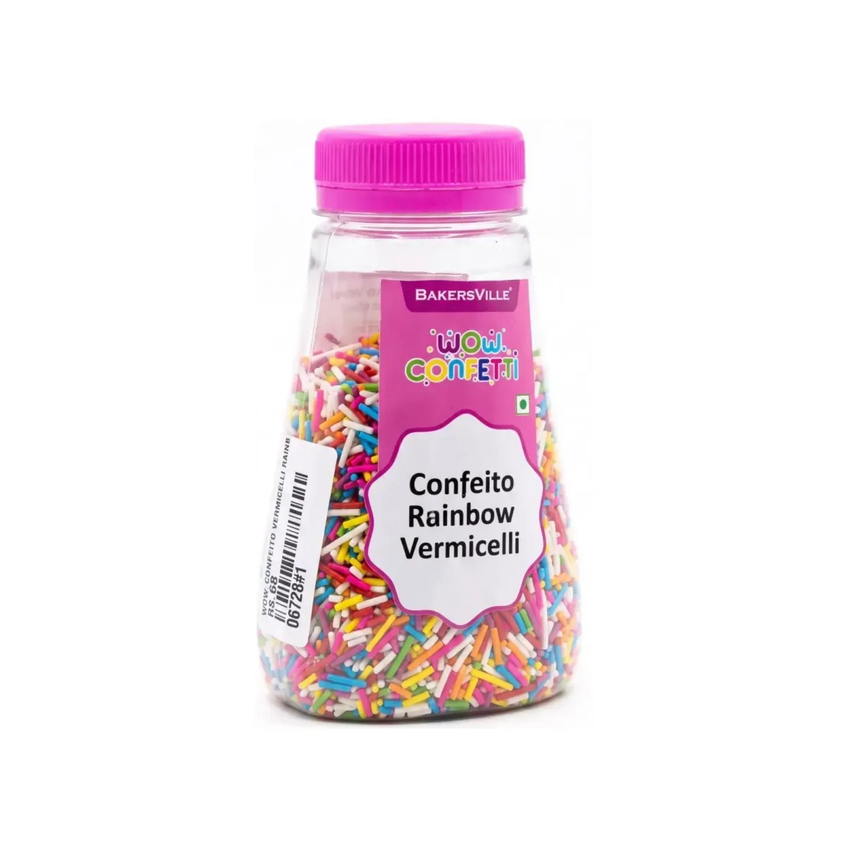Confeito Rainbow Vermicelli Wow Confetti 125kg - 2