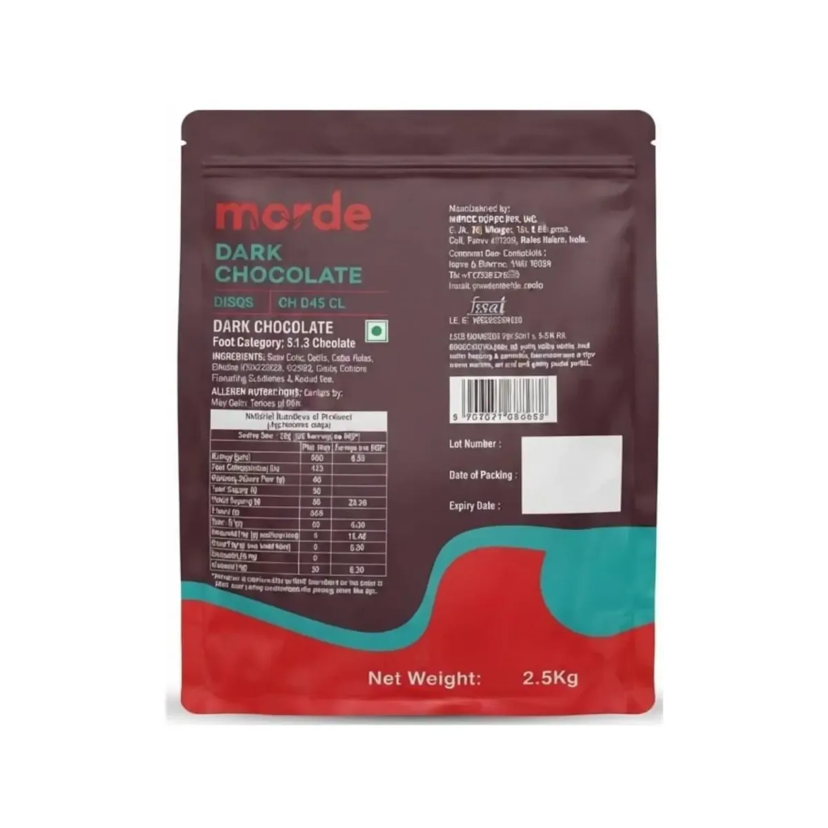 Morde Dark Chocolate 45% Callets - 2