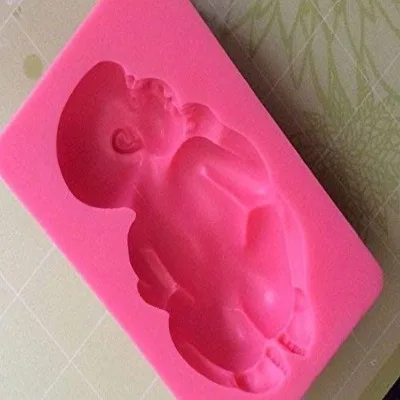 SILICON MOULD SLEEPING BABY - 1