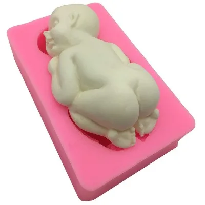 SILICON MOULD SLEEPING BABY - 4