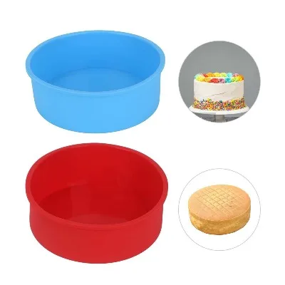 Silicon Round Mould 6 Inch 2Inch height - 1