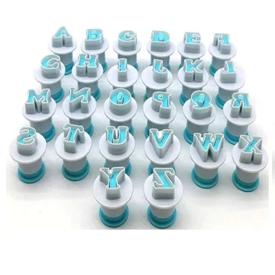 Push Easy Mini Uppercase Alphabet Cutters - 3