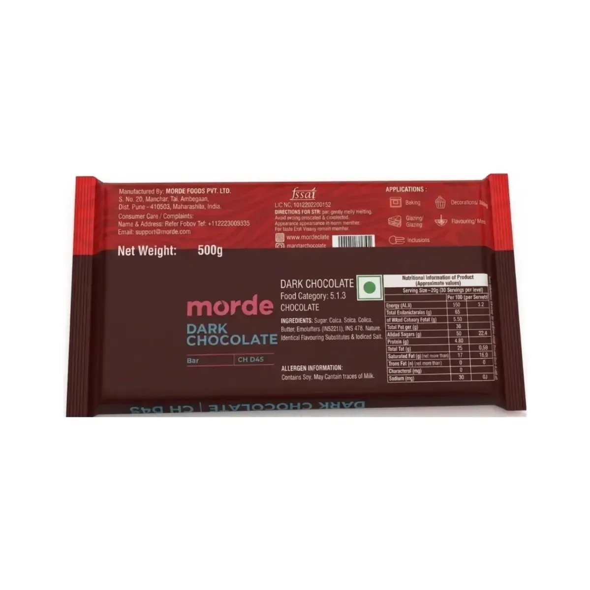 Morde Dark Chocolate Ch D45 - 2