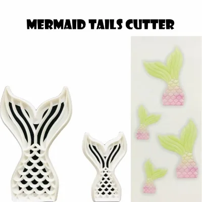 Fondant Mermaid Trails Cutter - 1