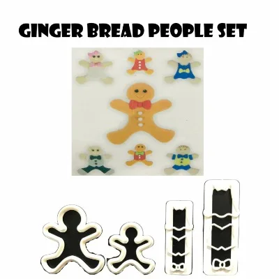 Fondant Ginger bread People Cutter - 1