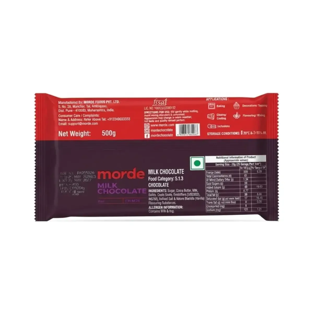 Morde Milk Chocolate Ch M28 - 2