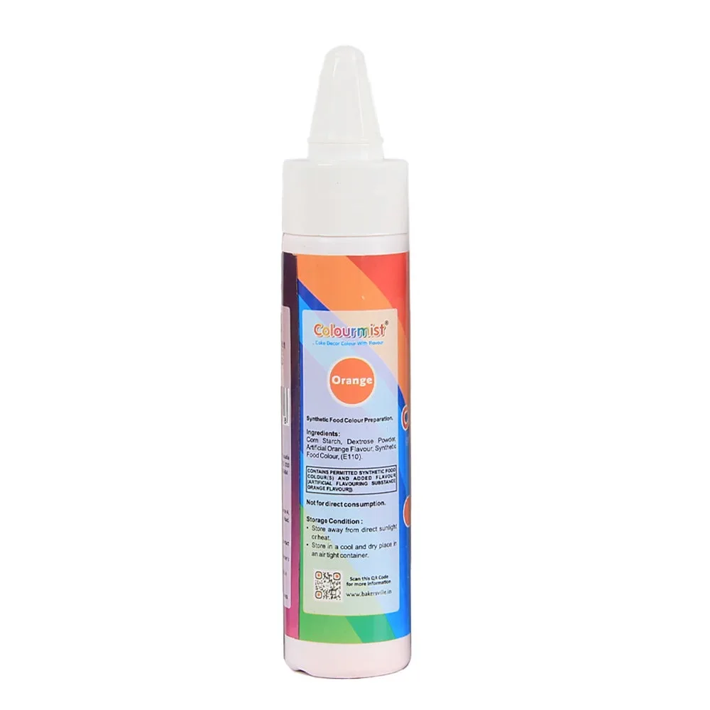 Colourmist Edible Food Powder Colour 60 Gm Orange - 2