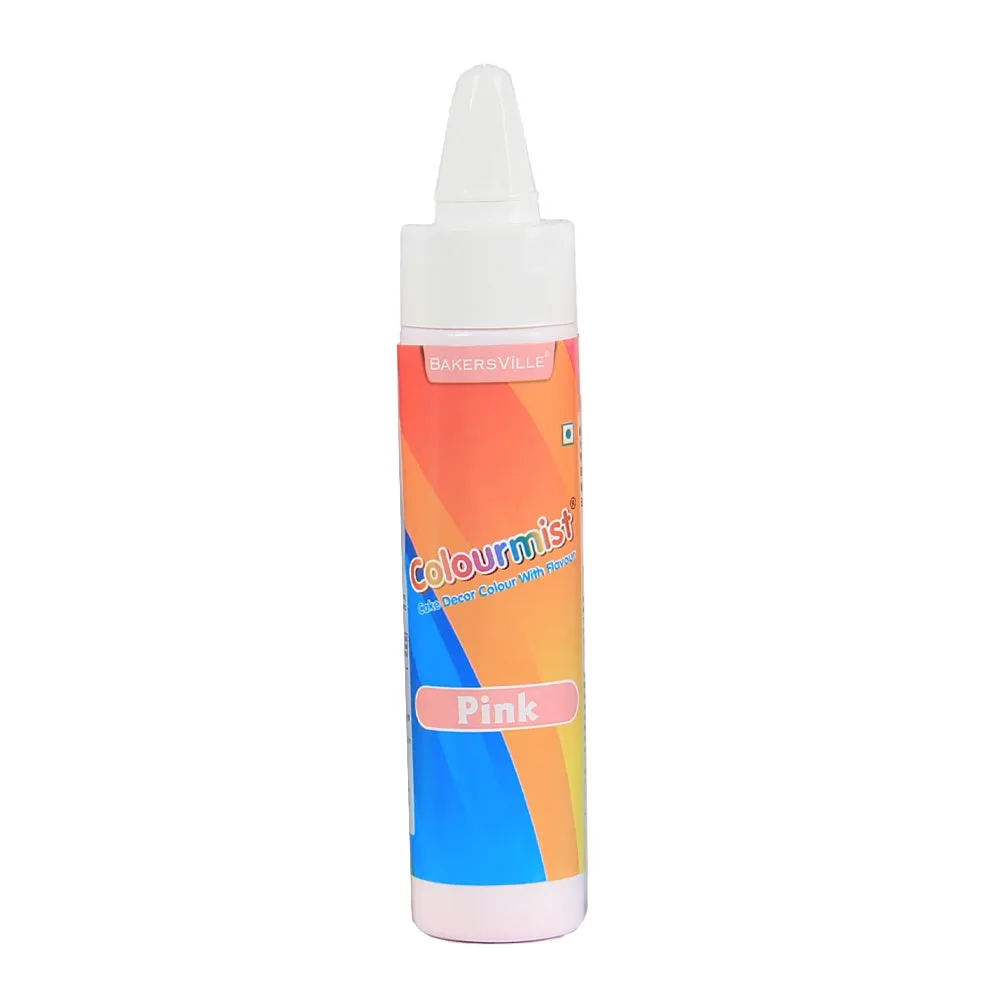 Colourmist Edible Food Powder Colour 60 Gm Pink - 1
