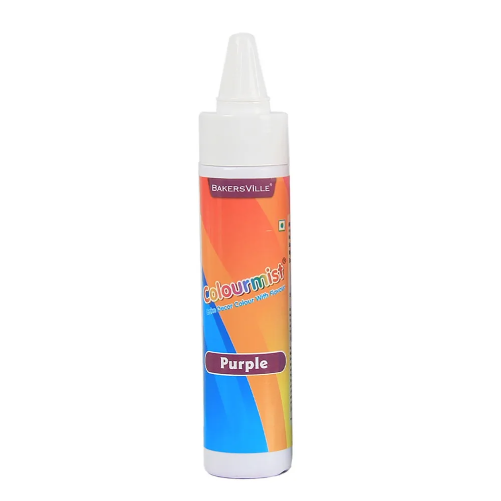 Colourmist Edible Food Powder Colour 60 Gm Purple - 1
